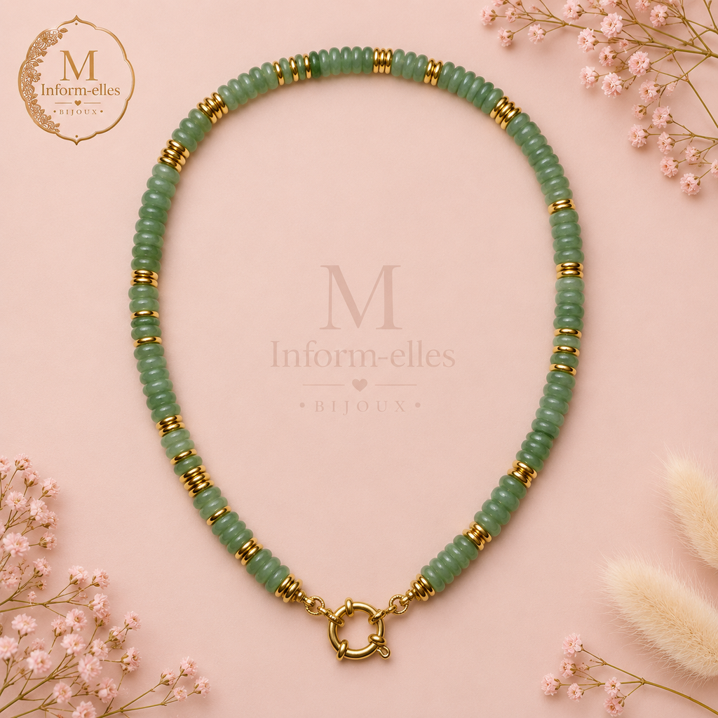 Collier Cercle de sauge